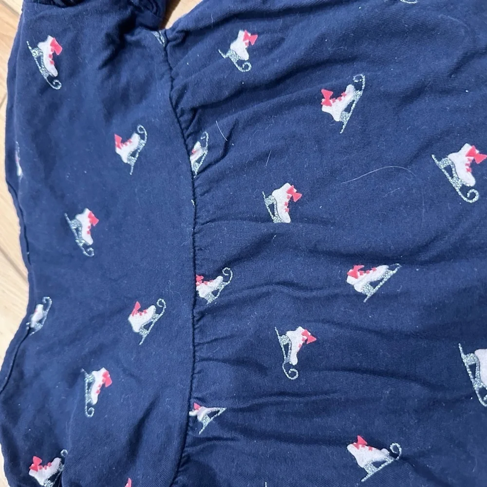 GAP Blue Long Sleeve Tee with Playful Print